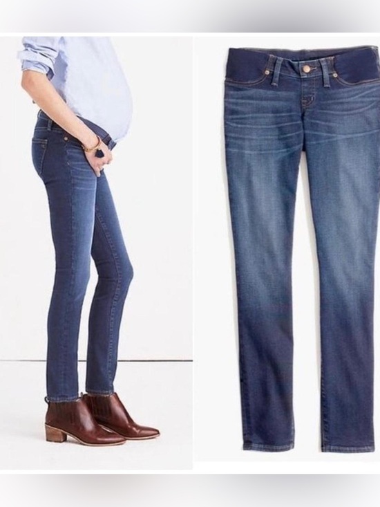 Madewell Denim - Madewell Maternity Dark Wash Skinny Jeans size 24